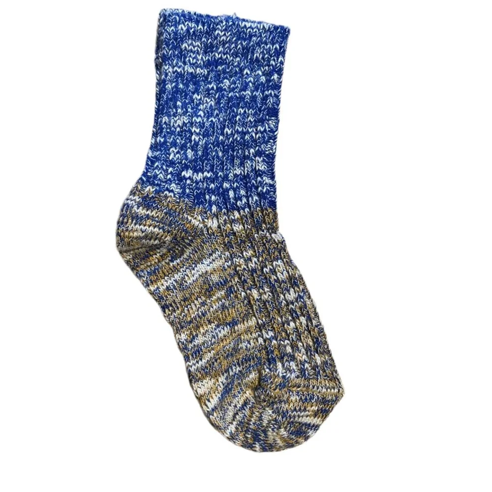 Birkenstock Boys Slub Block Crew Socks - US C12-Y1
